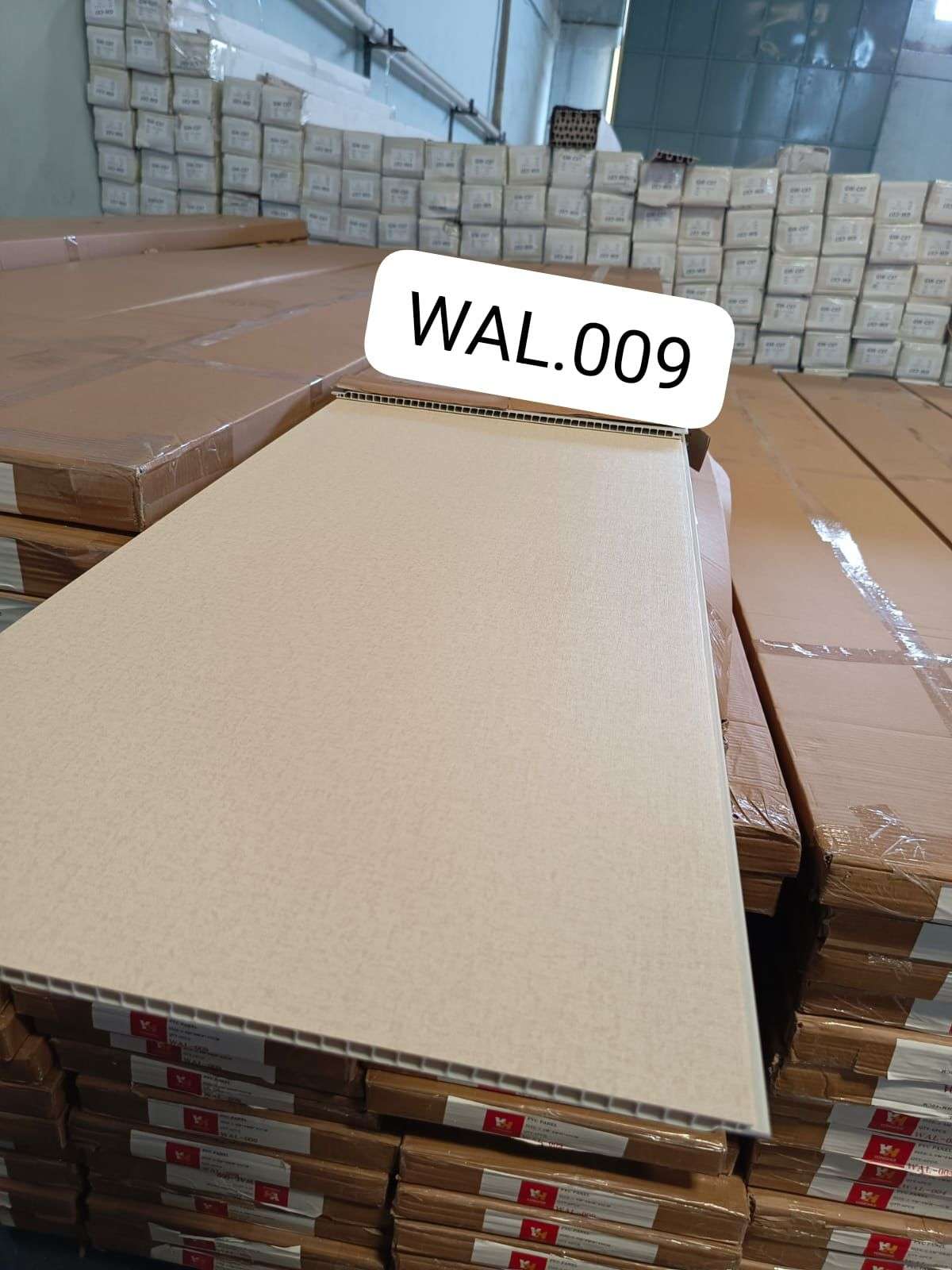Plafon PVC Motif Polos Cream (WAL.009)